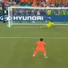 Kluivert, bară. Ratare Olanda