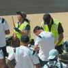 Nici Messi nu a scăpat de controlul la sânge pe aeroporturile americane la Mondial. Râdea pentru că vameșii i-au confiscat lui Romero o brichetă de aprins grătarul
