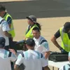 Nici Messi nu a scăpat de controlul la sânge pe aeroporturile americane la Mondial. Râdea pentru că vameșii i-au confiscat lui Romero o brichetă de aprins grătarul