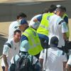 Nici Messi nu a scăpat de controlul la sânge pe aeroporturile americane la Mondial. Râdea pentru că vameșii i-au confiscat lui Romero o brichetă de aprins grătarul