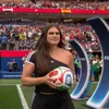Mingea pentru Spania - Austria 3-0 a fost adusă de Ilona Maher, cea mai populară figură a rugby-ului la nivel global