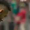 Penalty-ul executat de Salah în meciul cu Australia. Foto: Captură „X”, @adjorNfriends
