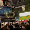 Fanii Egiptului au creat haos la Londra FOTO captură VIDEO dailymail,com .jpg
