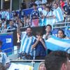 Gesturi rasiste ale fanilor argentinieni la adresa lui IShowSpeed în meciul cu Capul Verde. Foto: captură X/@arielipillo