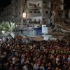 Oamenii din Gaza au susținut naționala Egiptului printre dărâmături / foto: X/𓂆 Eyad| إِ
