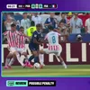 Penalty-ul obținut de Desire Doue și transformat de Kylian Mbappe în meciul cu Paraguay. Foto: captură YouTube / @AntenaPLAYRo
