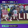 Penalty-ul obținut de Desire Doue și transformat de Kylian Mbappe în meciul cu Paraguay. Foto: captură YouTube / @AntenaPLAYRo