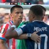 Conflict între jucători în meciul Paraguay - Franța FOTO Captură video Antena Play