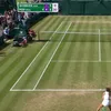 Reacția necontralată a Idei Wobker, la Wimbledon / foto: capturi video X/TennisClips