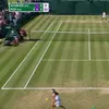 Reacția necontralată a Idei Wobker, la Wimbledon / foto: capturi video X/TennisClips