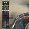 Momentul în care Max Verstappen a ieșit de pe circuit, la Silverstone. Foto: capturi Antena 1