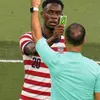 Meme-urile apărute după anularea suspendării lui Balogun / foto: X.com