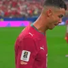 Cristiano Ronaldo a izbucnit în lacrimi la finalul meciului cu Spania. Foto: captură X/@panditfootball