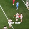 Conflict între Rodri și Bernardo Silva în finalul meciului Portugalia - Spania. Captură X/@MarioNawfal