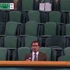 Roger Federer, singur în Loja Regală de la Wimbledon. Foto: captură X/@BastienFachan
