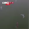 Faza suspectă din Botoșani - CFR în care Djokovic vede cartonașul galben. Foto: captură YouTube