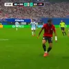 Golul anulat de arbitrul Francois Letexier în meciul Egipt - Argentina. Foto: Captură „X” @bouncenetworks