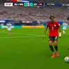 Golul anulat de arbitrul Francois Letexier în meciul Egipt - Argentina. Foto: Captură „X” @bouncenetworks