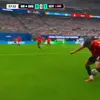 Golul anulat de arbitrul Francois Letexier în meciul Egipt - Argentina. Foto: Captură „X” @bouncenetworks