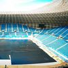 Noul gazon de pe stadionul „Ion Oblemenco”. Foto: captură Facebook/Sports Fields Romania