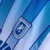 Universitatea Craiova va debuta în preliminariile Champions League cu un echipament nou, fără sponsorul principal pe tricouri. Foto: Facebook / Universitatea Craiova