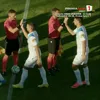 Mekvabishvili și Romanchuk au refuzat să dea mâna cu adversarii înainte de meciul cu Vitebsk din Liga Campionilor FOTO Captură video Prima Sport 1