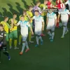 Mekvabishvili și Romanchuk au refuzat să dea mâna cu adversarii înainte de meciul cu Vitebsk din Liga Campionilor FOTO Captură video Prima Sport 1