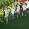 Mekvabishvili și Romanchuk au refuzat să dea mâna cu adversarii înainte de meciul cu Vitebsk din Liga Campionilor FOTO Captură video Prima Sport 1