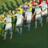 Mekvabishvili și Romanchuk au refuzat să dea mâna cu adversarii înainte de meciul cu Vitebsk din Liga Campionilor FOTO Captură video Prima Sport 1