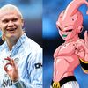 Erling Haaland, comparat cu Majin Buu din seria Dragon Ball. Foto: Instagram/@modernnotoriety