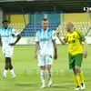 Momentul în care Tudor Băluță a reclamat actul de rasism al jucătorului de la Vitebsk / foto: capturi Digi Sport