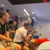 Brahim Diaz a fost întrerupt de doi jurnaliști care s-au lovit la conferință
