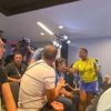 Brahim Diaz a fost întrerupt de doi jurnaliști care s-au lovit la conferință