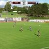 Faza prin care Rapid a redus diferența cu Slovan Liberec. Foto: Captură YouTube / @FCRapid1923