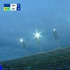 A căzut nocturna la meciul Dinamo Kiev - U Cluj FOTO Captură video Prima Sport 1