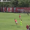 George Pușcaș, surprins la amicalul cu Ștefăneștii de Jos. Foto: captură YouTube/48TV
