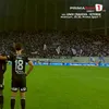 Penalty-ul ratat de Macalou în Supercupa României. Foto: captură Prima Sport 1