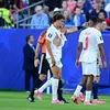 Neil El Aynaoui (Maroc) a trebuit să-și schimbe de mai multe ori tricoul Foto IMAGO.jpg