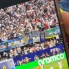 Valentin Barco a sărbătorit în fața englezilor. Foto: captură X/@MadridSports_