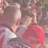 Partida dintre Derry City și CSKA Sofia, întreruptă în urma incidentelor dintre suporteri. Sursa foto: „X”, @thecasualultra