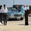 Ion Țiriac a venit la inaugurarea Sălii Nadia Comăneci, de la Otopeni, cu un Cadillac din anul notei de 10 perfecte  (foto: Iosif Popescu/GOLAZO.ro)