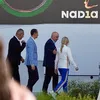 Evenimentul de inaugurare al Sălii de Gimnastică „Nadia Comăneci” din Otopeni (FOTO: Iosif Popescu / GOLAZO.ro)