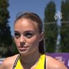 Carolina-Andreea Pungă, la Campionatele Europene de Atletism U18 (Foto: captură European Athletics)