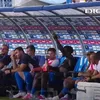Steven Nsimba, criză de nervi în momentul în care a fost schimbat în U Craiova - UTA Arad 4-0 Foto captură video Digi Sport .jpeg