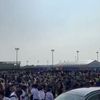 Haos la accesul pe stadion înainte de finala Cupei Mondiale. Foto: Captură „X”, @dana916
