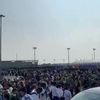 Haos la accesul pe stadion înainte de finala Cupei Mondiale. Foto: Captură „X”, @dana916