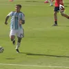 Enzo Fernandez este eliminat după ce vede al doilea galben pentru un fault dur asupra lui Cubarsi. Foto - captură Antena 1 (2).jpg