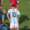 Jucătorii Argentinei au cerut eliminarea lui Marc Cucurella. Foto: captură DAZN