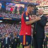 Donald Trump s-a infiltrat la sărbătoarea spaniolilor. Foto - captură Antena 1 (7).jpg