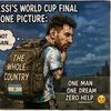 Finala pentru Messi, într-o singură poză: greutatea așteptărilor întregii țări pe umerii lui, zero ajutor